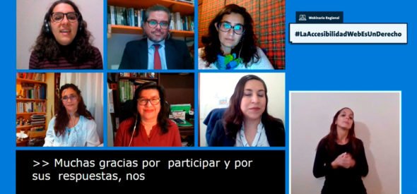 Webinario regional: ¿Por qué la accesibilidad web es un derecho?