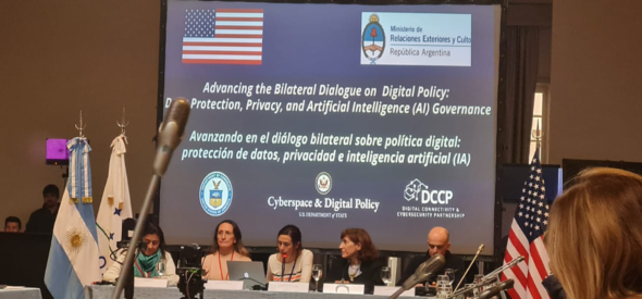 ADC debatió sobre IA, política digital y privacidad en un evento entre Argentina y EE.UU.